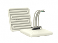 Керамический инфракрасный излучатель SFEH 0.8 кВт/230 В; 122 × 122 мм; Провод 100 мм