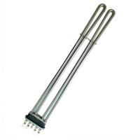 47849 ТЭН 6000W (проф.прям. L=450, R11+, 3000W+3000W двойной )