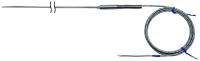 ТЕРМОПАРА ТП-А-0198, ХА (−40…600°С, −40…800°C, −40…1000°С, L=1000мм*2мм)