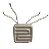 Нагреватель керамический «утолщенный» Т-тип К, 0.25 кВт, 230 В, 60х60 мм